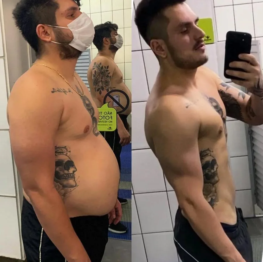 Resultado real de acompanhamento nutricional