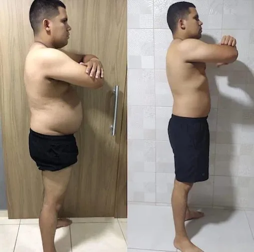 Resultado real de acompanhamento nutricional